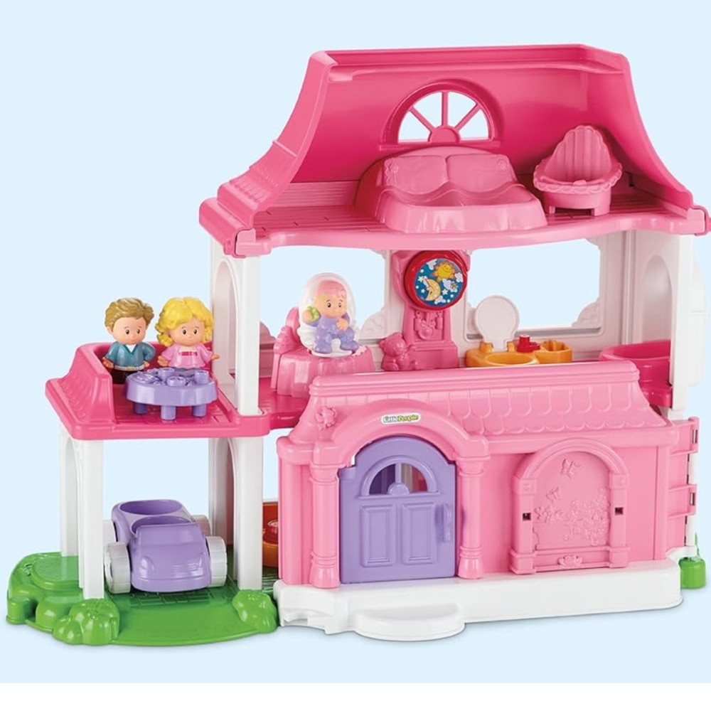 2013 Fisher-Price Little People Happy Sounds Home with Accessories - Picture 11 of 11
